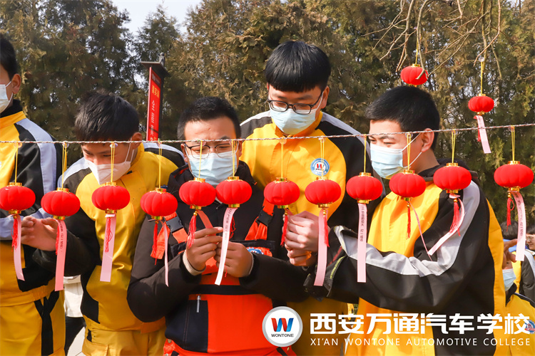猛虎添翼，2022年西安萬通學(xué)子歡樂鬧元宵